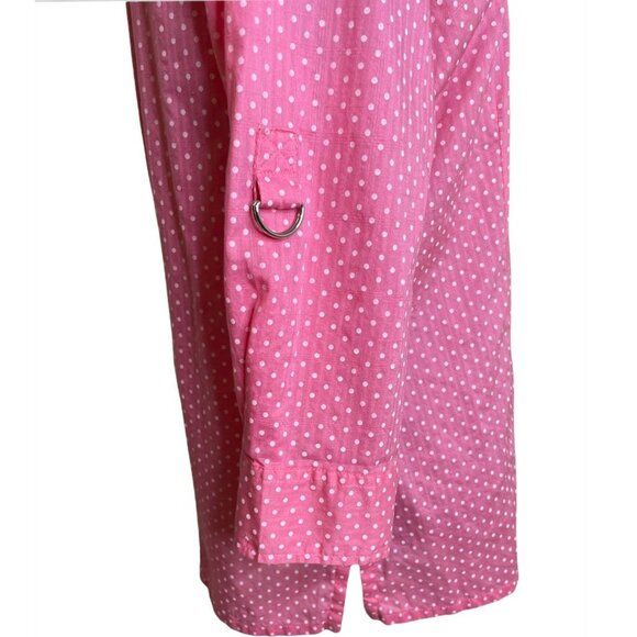 KAREN SCOTT BUTTON DOWN TOP SIZE M - Picture 4 of 6